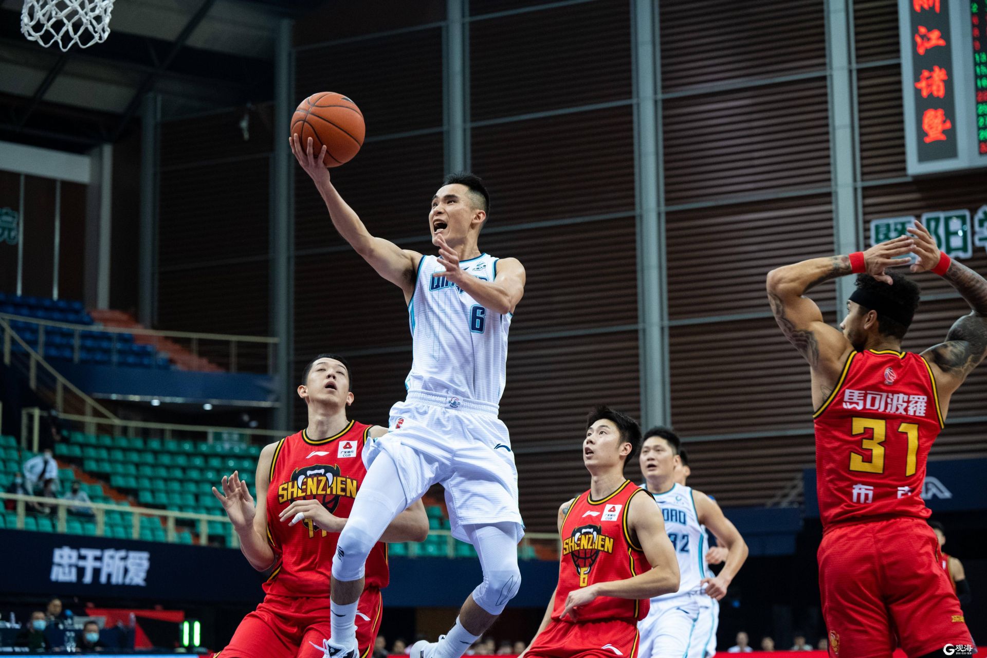 广东队再胜深圳队夺得新年首战胜利